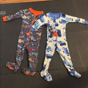 Hatley footie pajamas 3-6 mos
